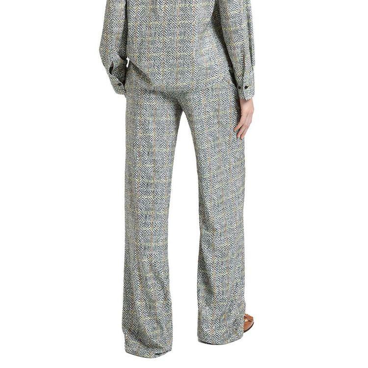ERMANNO SCERVINO sive ženske pantalone od marokanske viskoze