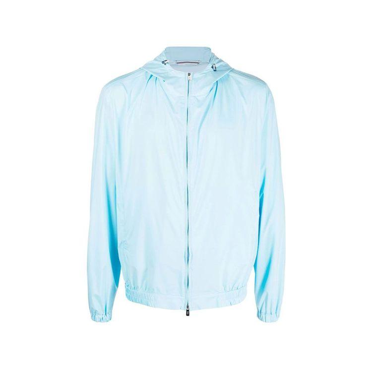 FEDELI svijetlo plava muška jakna sa kapuljačom