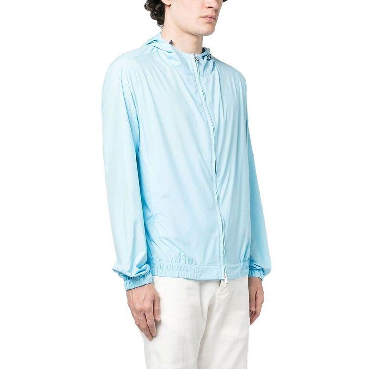 FEDELI svijetlo plava muška jakna sa kapuljačom