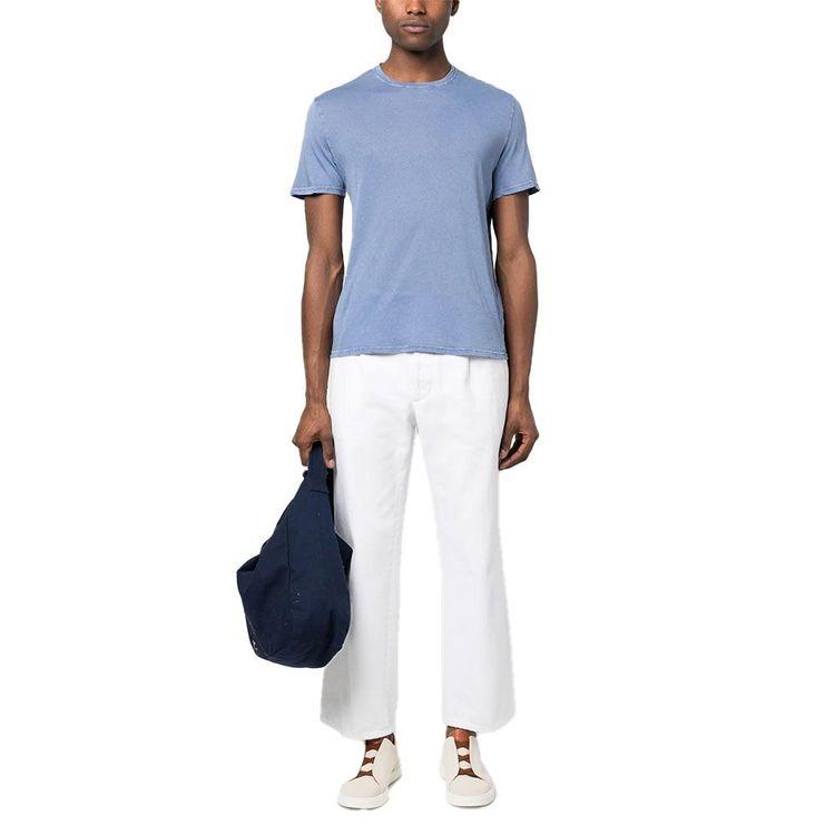 FEDELI teksas plava muška majica