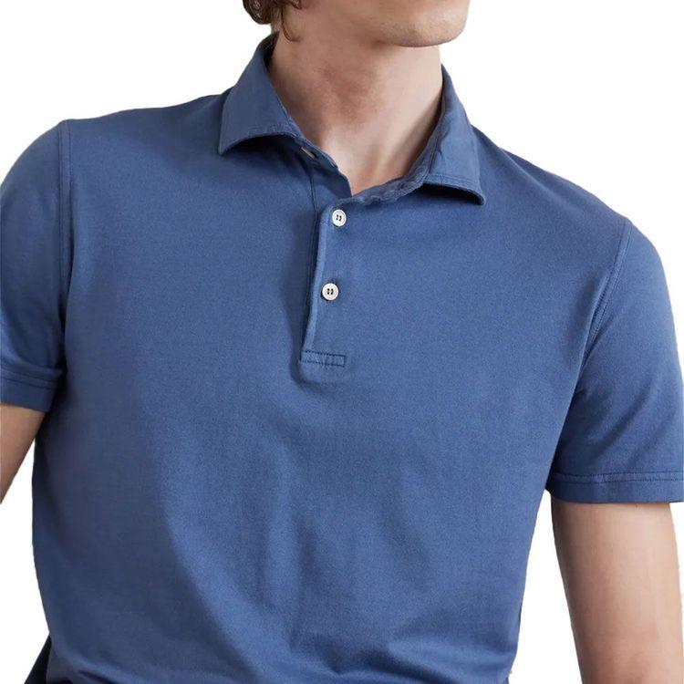 FEDELI tamno plava polo muška majica