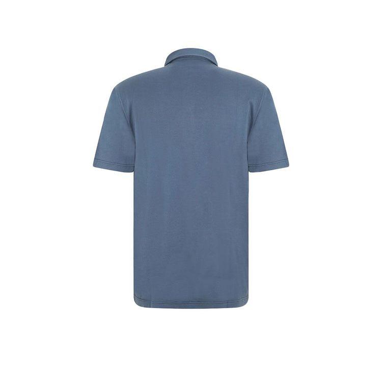 FEDELI polo modro plava muška majica