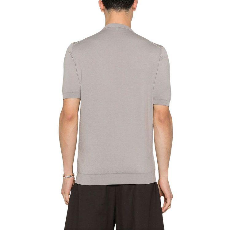 FEDELI svijetlo bež muška končana majica