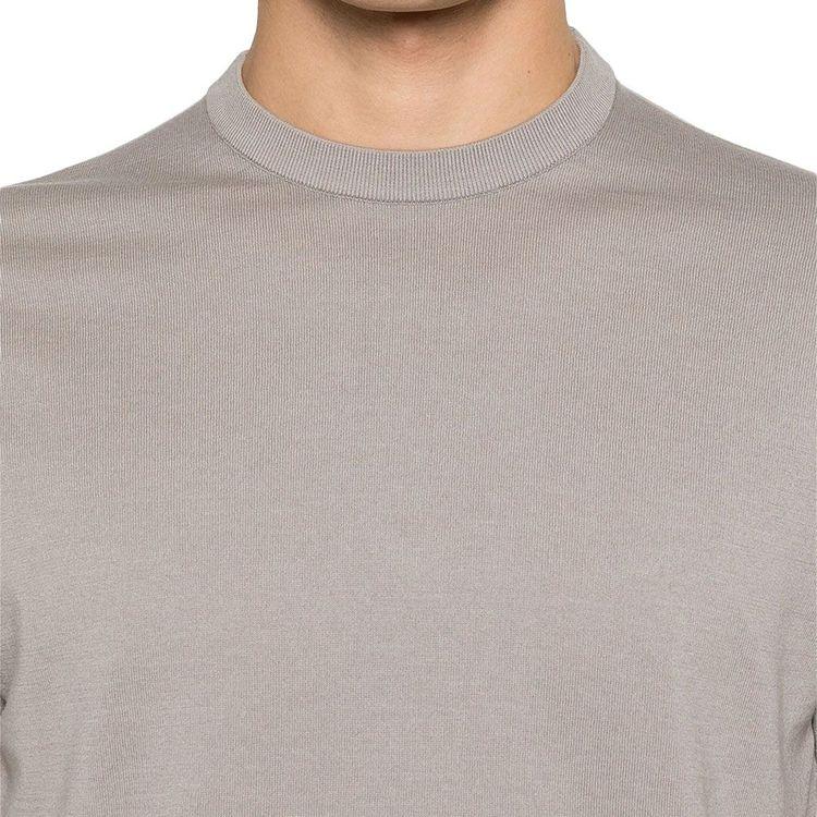 FEDELI svijetlo bež muška končana majica