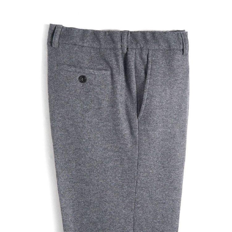 FEDELI sive muške pantalone od kašmira