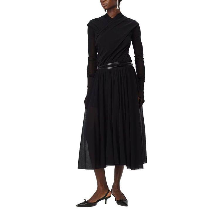 PHILOSOPHY crna suknja od tila