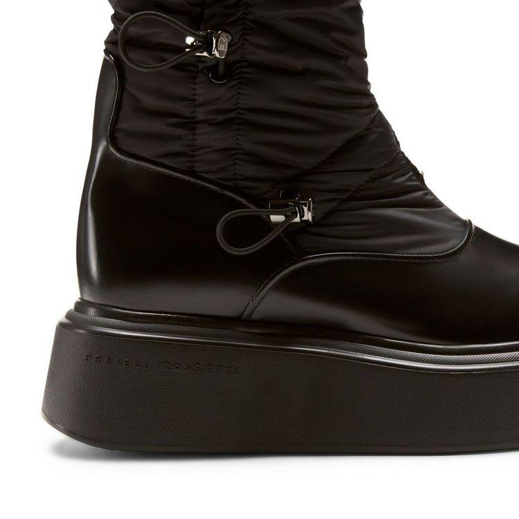 FRATELLI ROSSETTI crne ženske kožne čizme