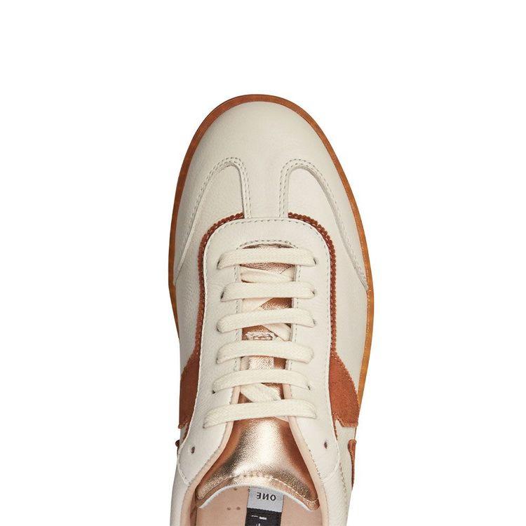 FRATELLI ROSSETTI mliječno bijele ženske patike sa braon bronzanim detaljima