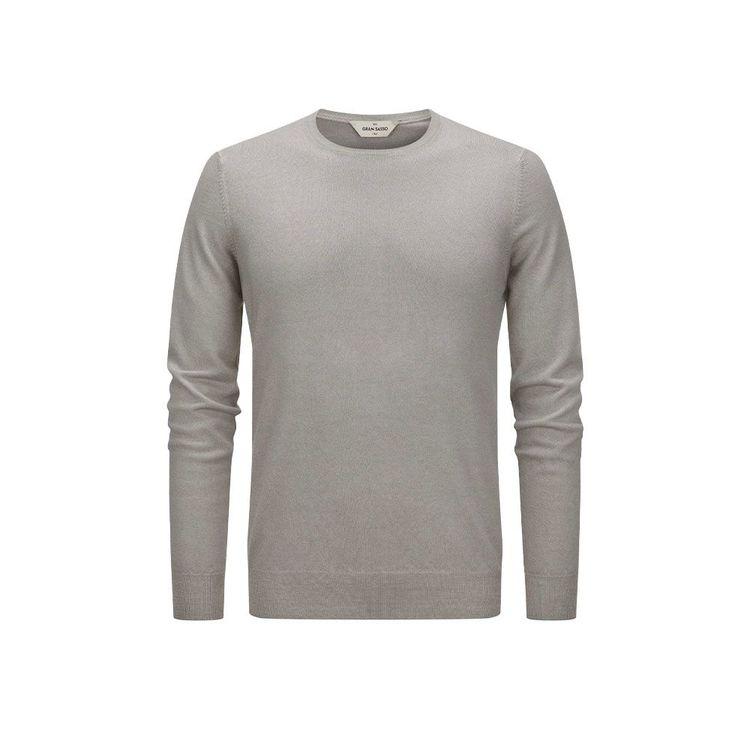 GRAN SASSO svijetlo bež muški džemper