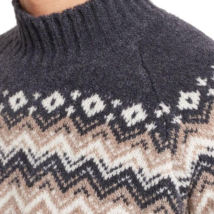 GRAN SASSO bež-sivi muški džemper