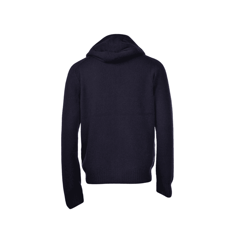 GRAN SASSO teget muški džemper sa kapom