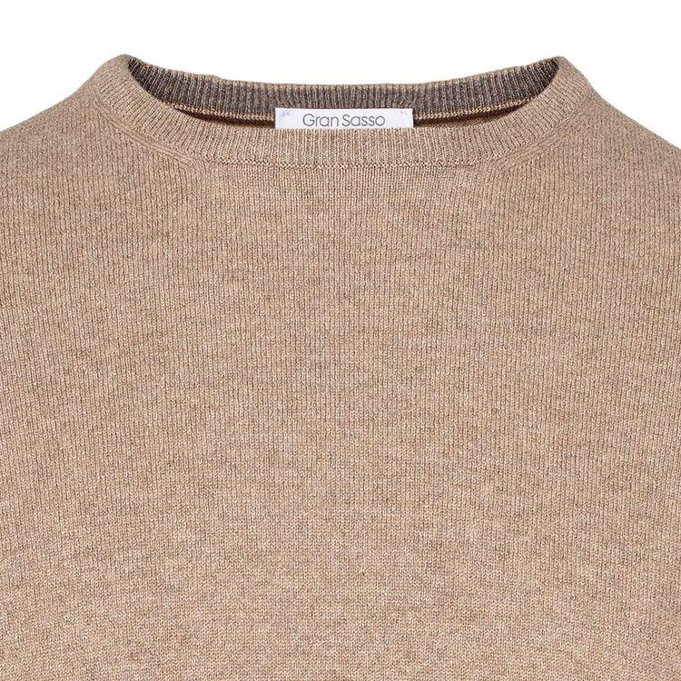 GRAN SASSO bež muški džemper od kašmira