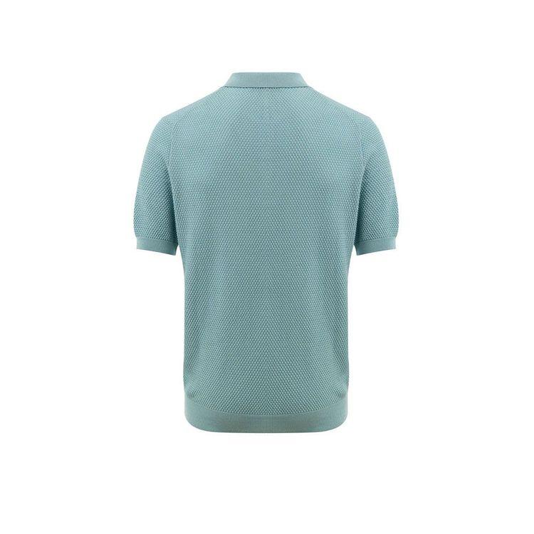 GRAN SASSO tirkizna polo muška končana majica