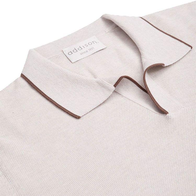 GRAN SASSO tamno bež polo muška majica