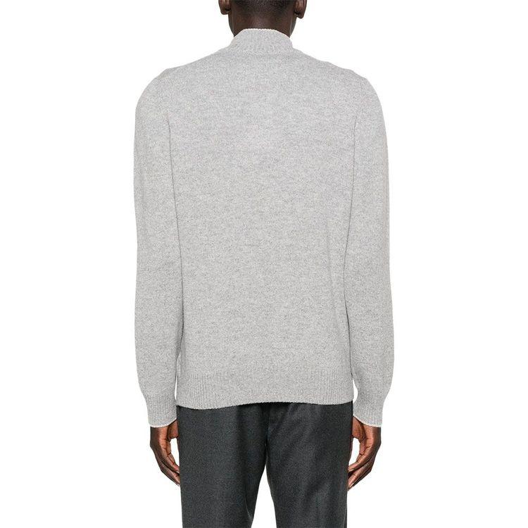 GRAN SASSO sivi muški džemper na dugmad