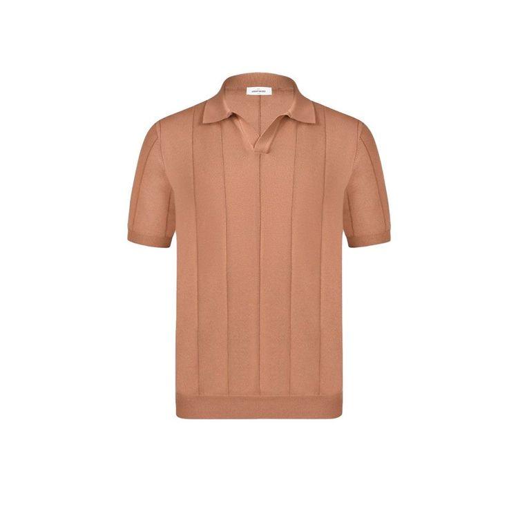 GRAN SASSO braon muška majica sa prugama