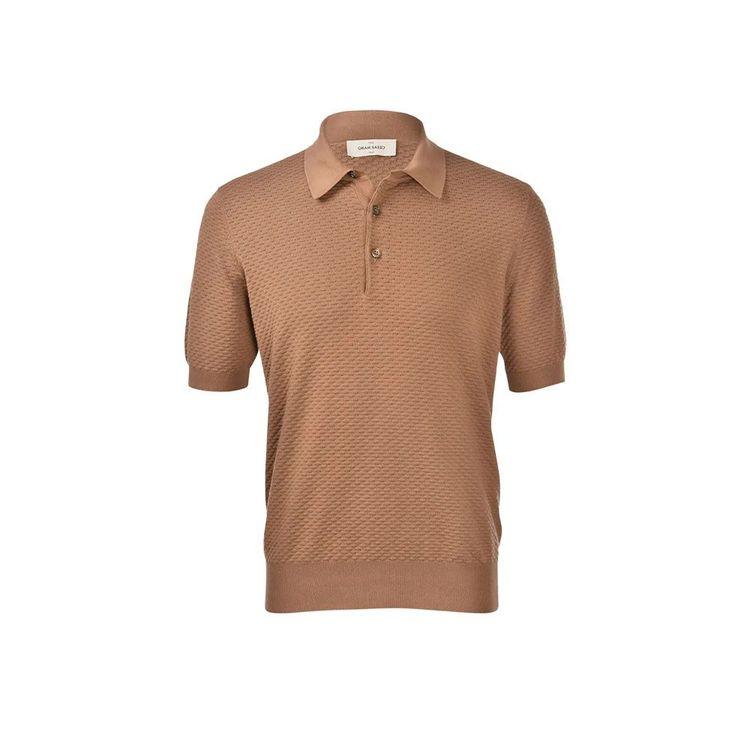 GRAN SASSO braon polo muška majica