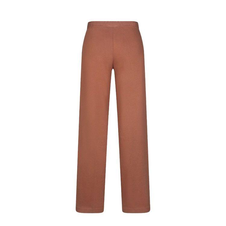 GRAN SASSO svijetlo braon ženske široke pantalone