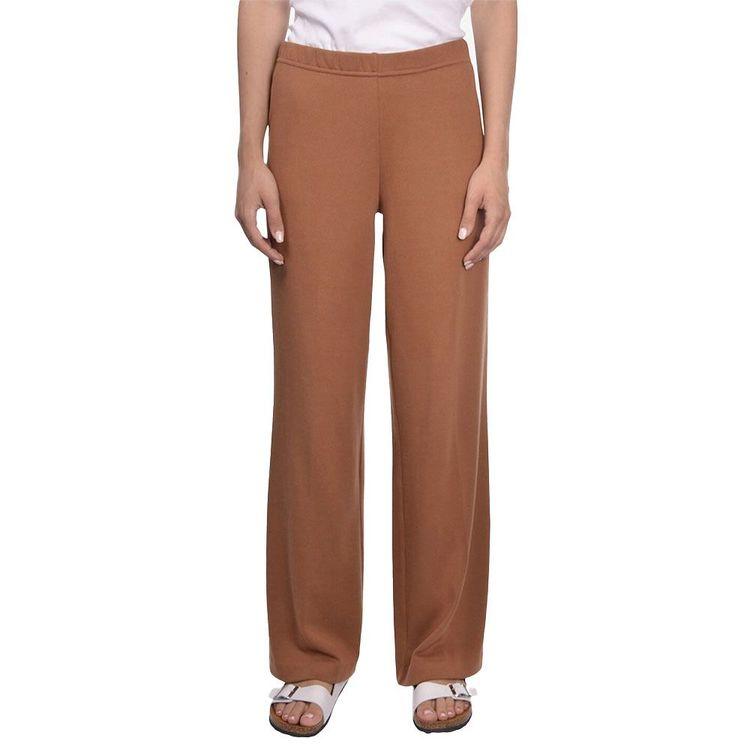 GRAN SASSO svijetlo braon ženske široke pantalone
