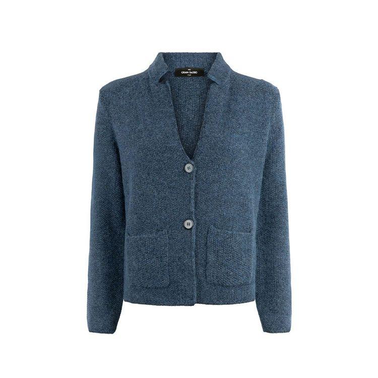 GRAN SASSO teksas plavi ženski džemper