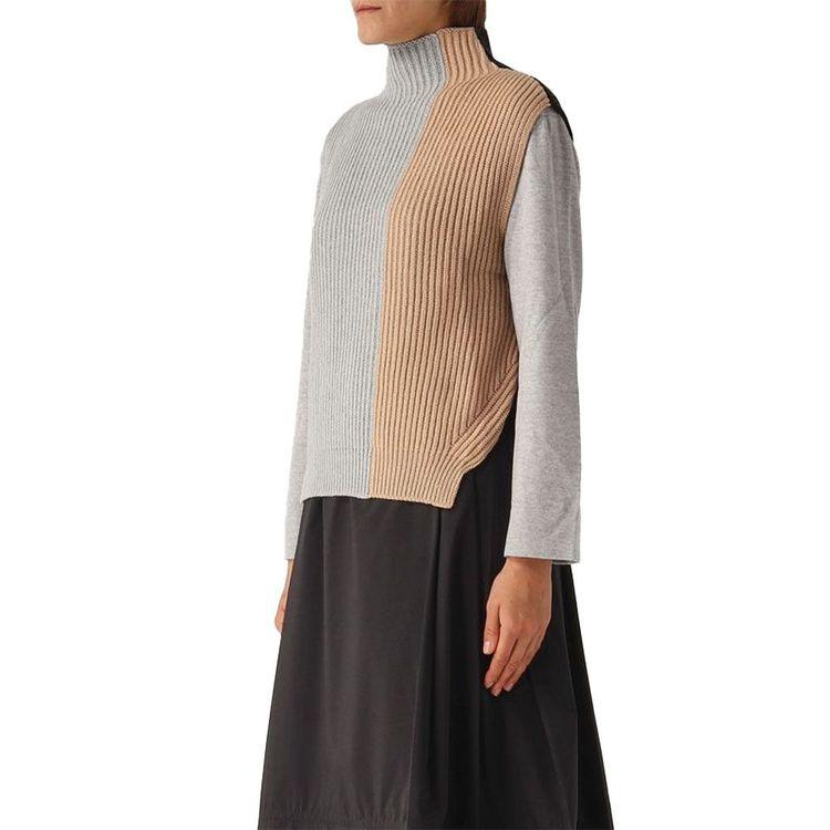 GRAN SASSO sivo-bež ženski prsluk 