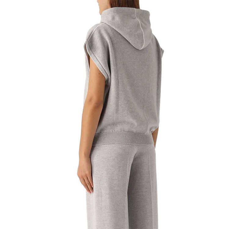 GRAN SASSO svijetlo sivi ženski prsluk od kašmira