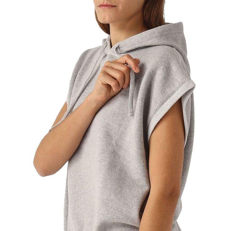 GRAN SASSO svijetlo sivi ženski prsluk od kašmira