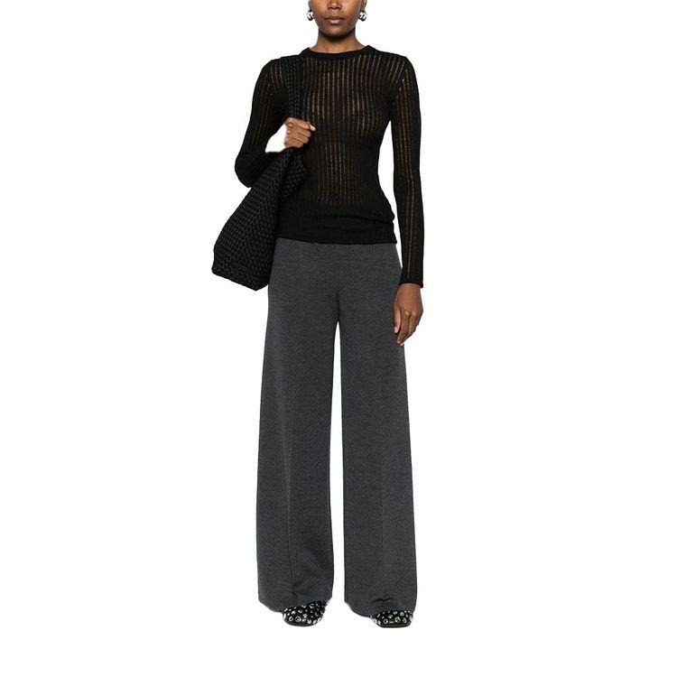 GRAN SASSO tamno sive ženske pantalone od vune