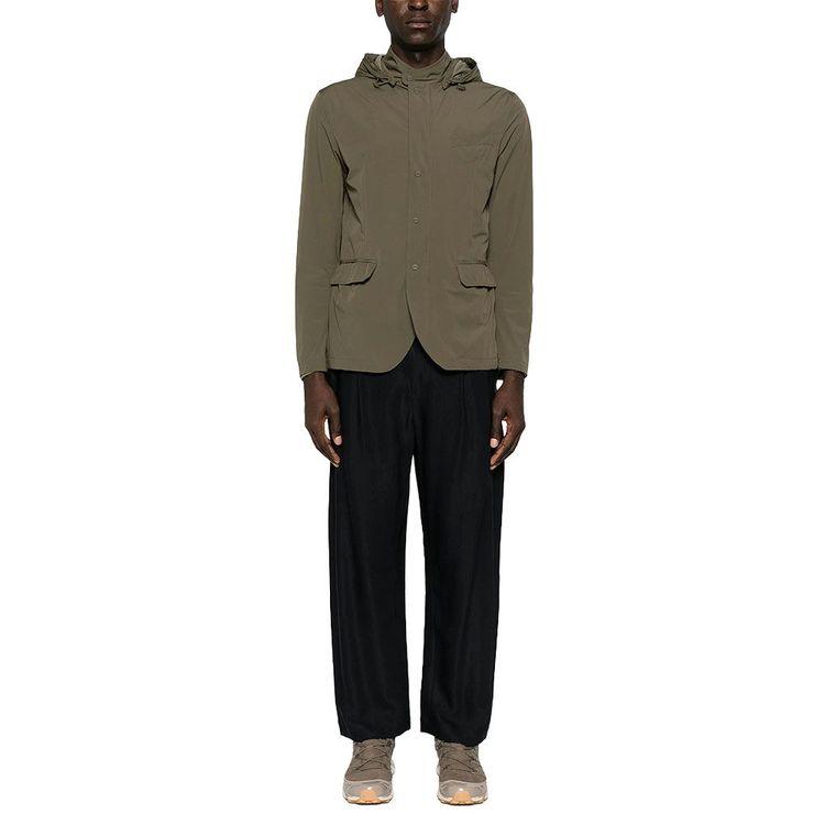 HERNO maslinasta muška jakna sa kapuljačom