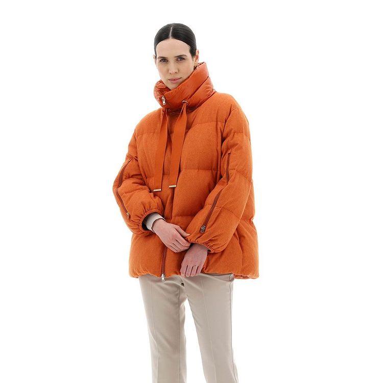 HERNO narandžasta ženska kratka jakna