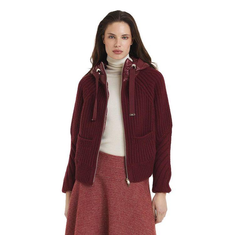 Herno crvena ženska jakna