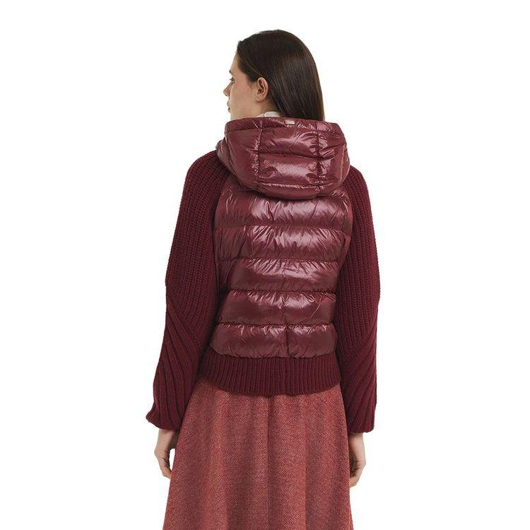 Herno crvena ženska jakna