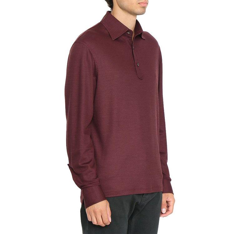 ISAIA bordo muška polo majica