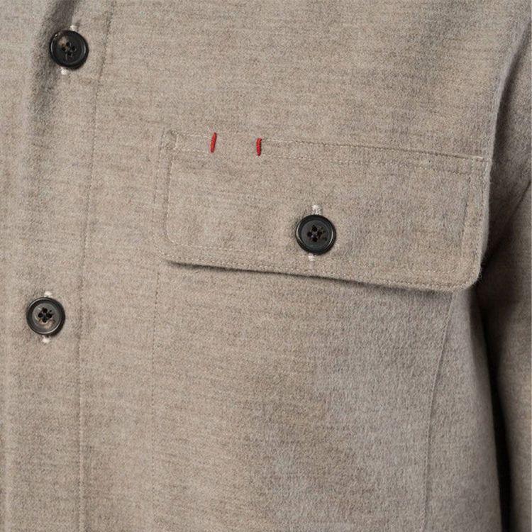 ISAIA bež muška košulja