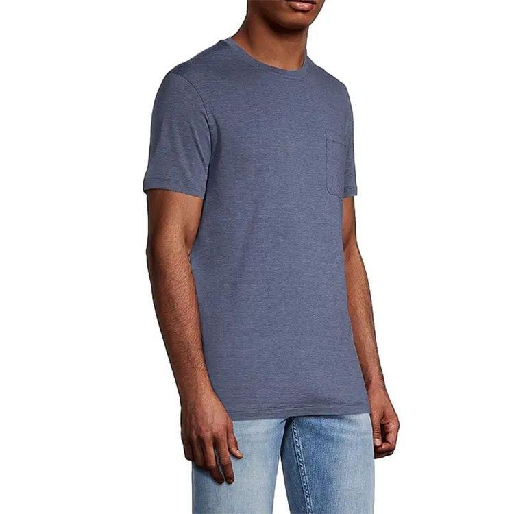 ISAIA denim plava muška majica