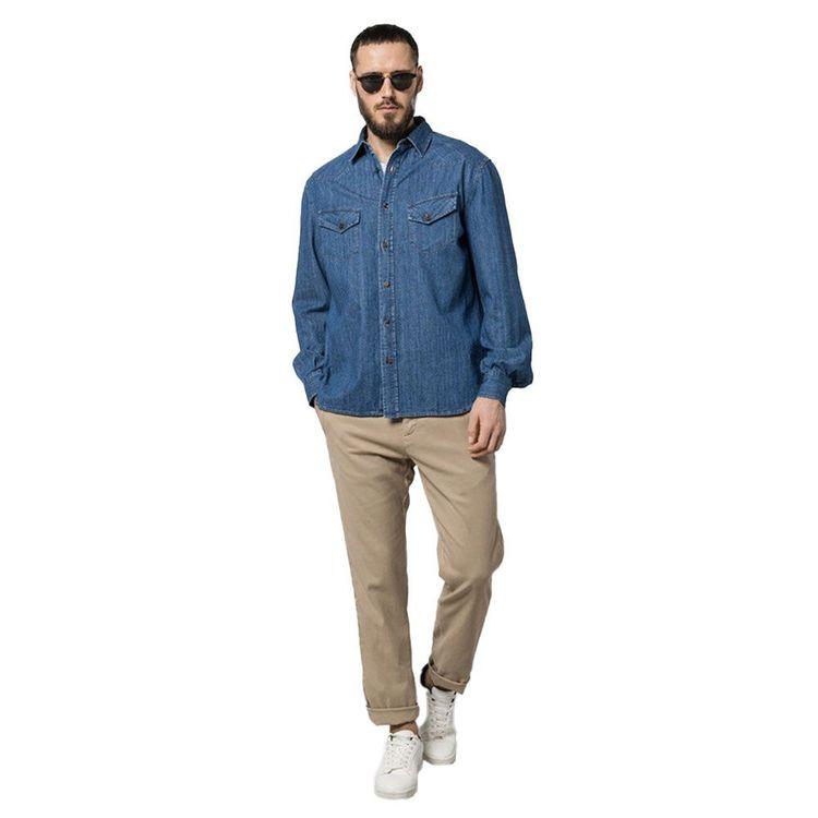 ISAIA teksas muška košulja