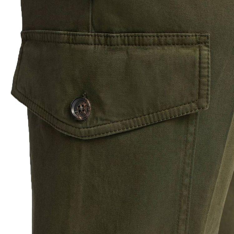 ISAIA maslinaste muške kargo pantalone