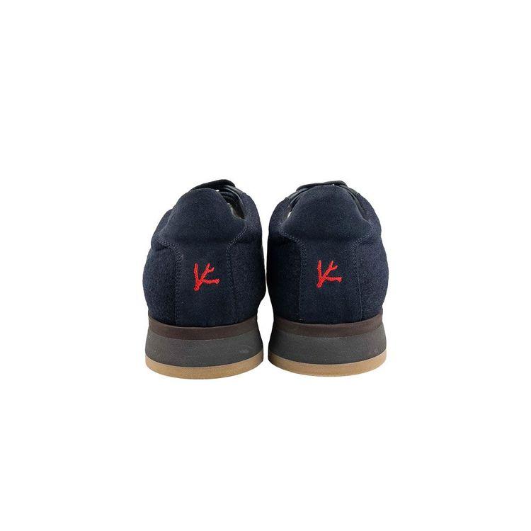 ISAIA teget muške patike od kašmira