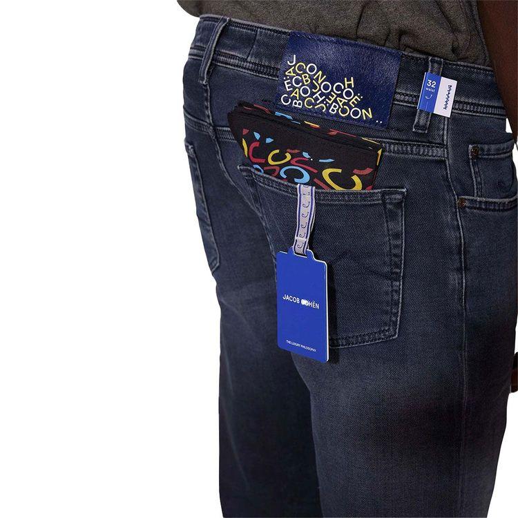 JACOB COHEN isprano crne muške farmerice