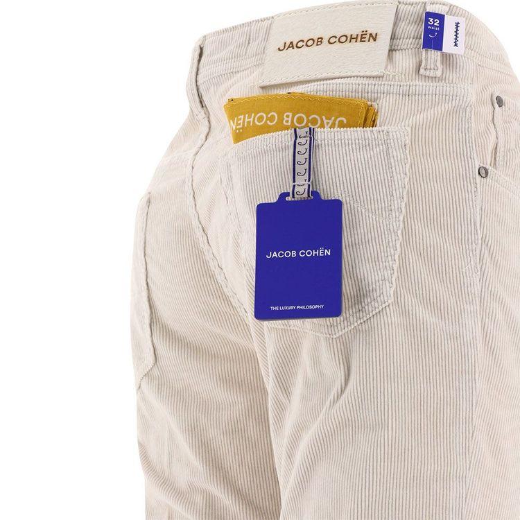 JACOB COHEN svijetlo bež muške somotske pantalone