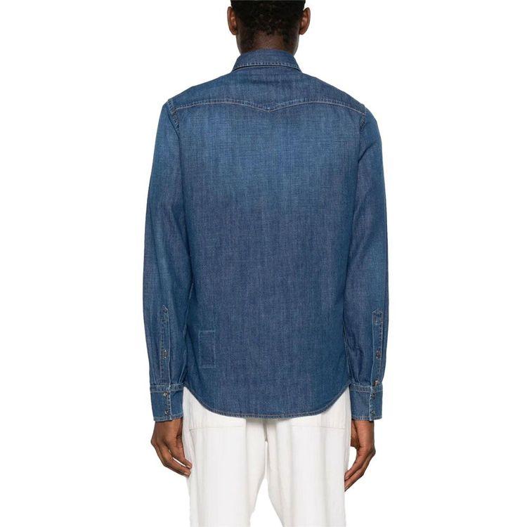 JACOB COHEN tamna teksas muška košulja