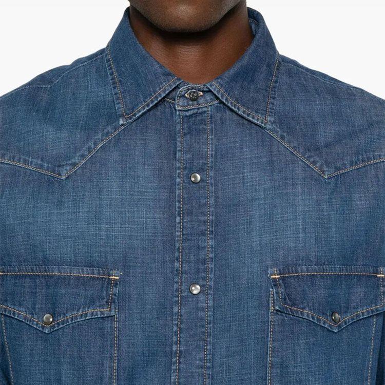 JACOB COHEN tamna teksas muška košulja