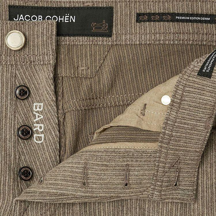 JACOB COHEN svijetlo braon muške pantalone