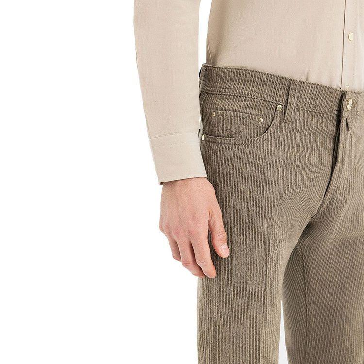 JACOB COHEN svijetlo braon muške pantalone