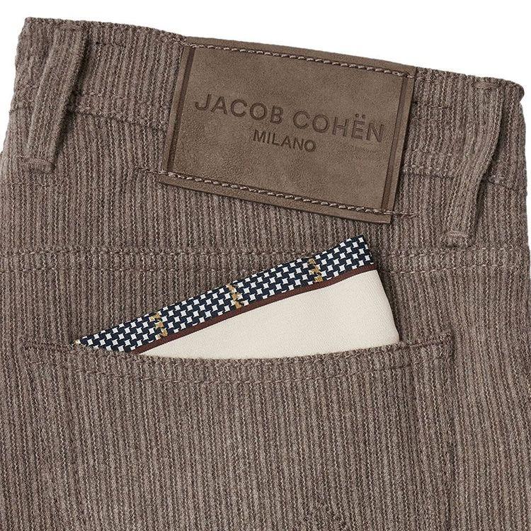 JACOB COHEN svijetlo braon muške pantalone