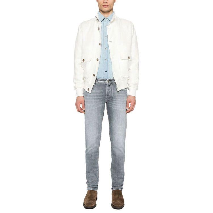 JACOB COHEN Nick Slim sive muške farmerice