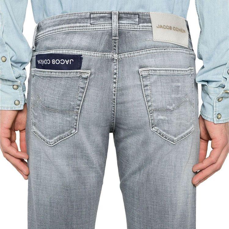 JACOB COHEN Nick Slim sive muške farmerice