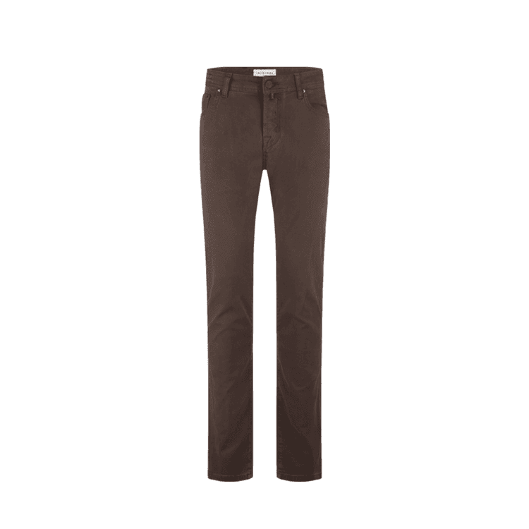JACOB COHEN braon muške slim pantalone