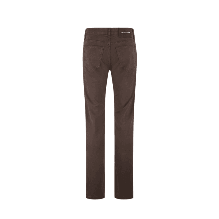 JACOB COHEN braon muške slim pantalone