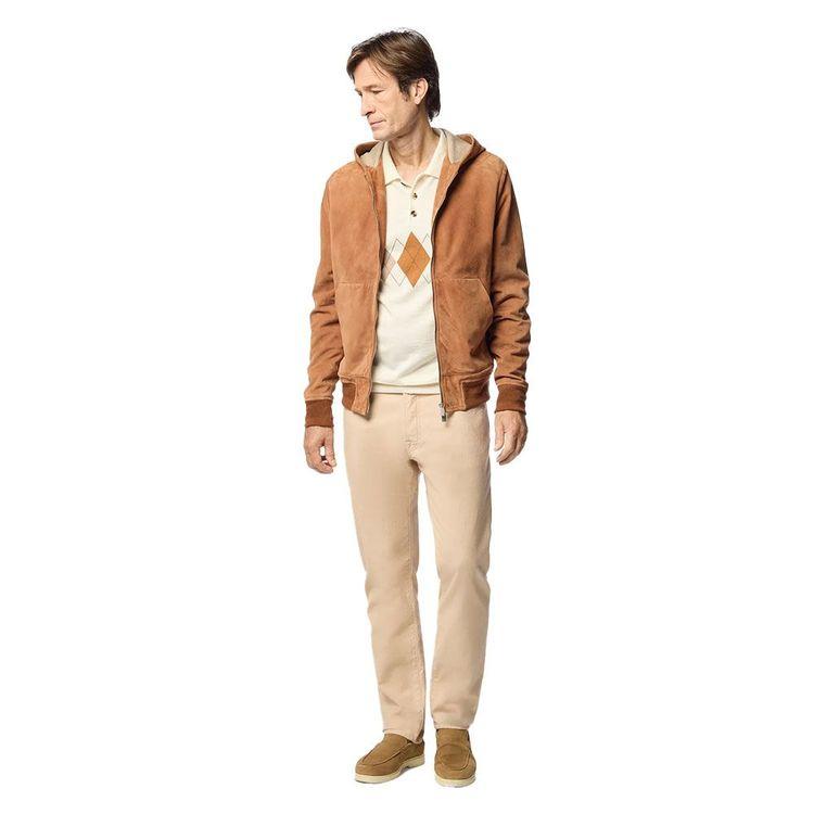 JACOB COHEN svijetlo braon muška jakna od antilopa